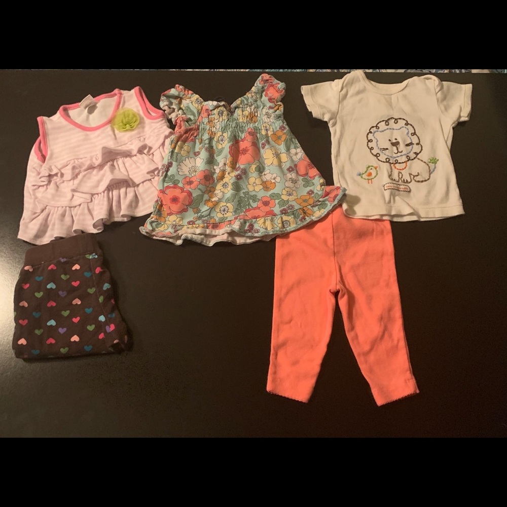 Lot of 4 size 0-3 mos